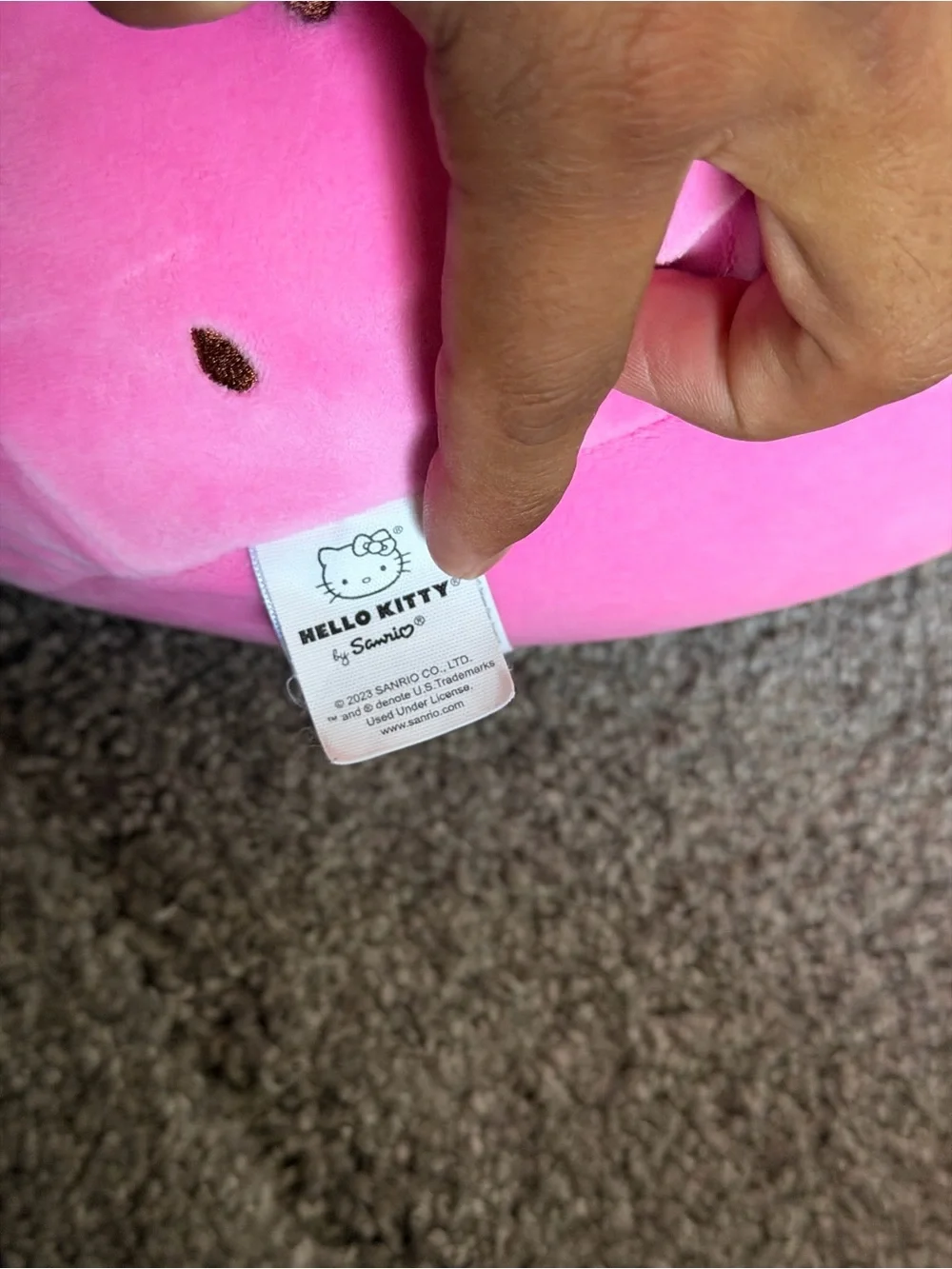 2 Sanrio Hello Kitty Squishmallow Plush